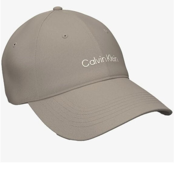 Calvin Klein Men's Logo Embroidery Baseball Cap Vintage Khaki O/S - 4D5003G(240) - Picture 1 of 1